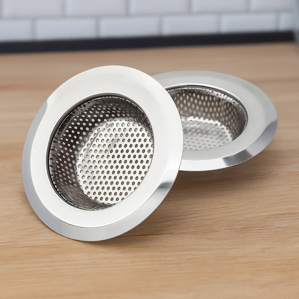 Ralo Protetor De Pia Aço Inox Pequeno 5,4cm Medio 9,0 cm 7,2cm Grande 11,5cm Para Banheiro Cozinha Tanque