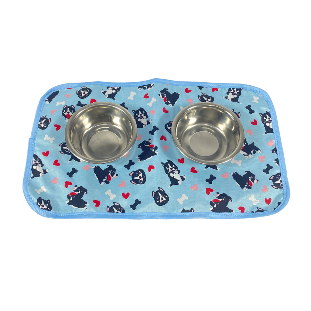 Tapete Comedouro Pet Jogo Americano Zoola Pet Caes Gatos Céu Azul 30x50 em — R$ 24,54 em Shopee, 32% OFF