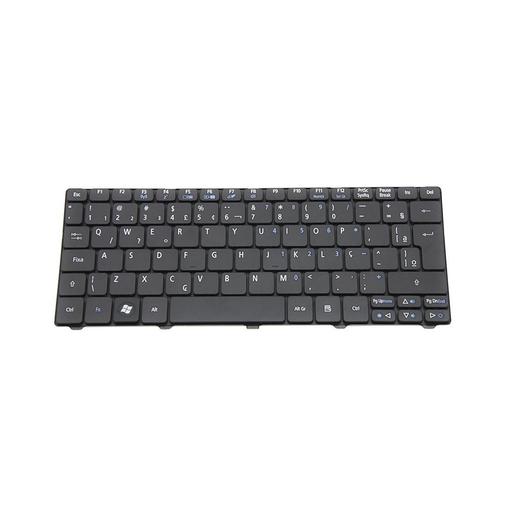 Teclado para Notebook Acer Aspire One D270 | Preto ABNT2 - F3 WI-FI em Oferta na Shopee