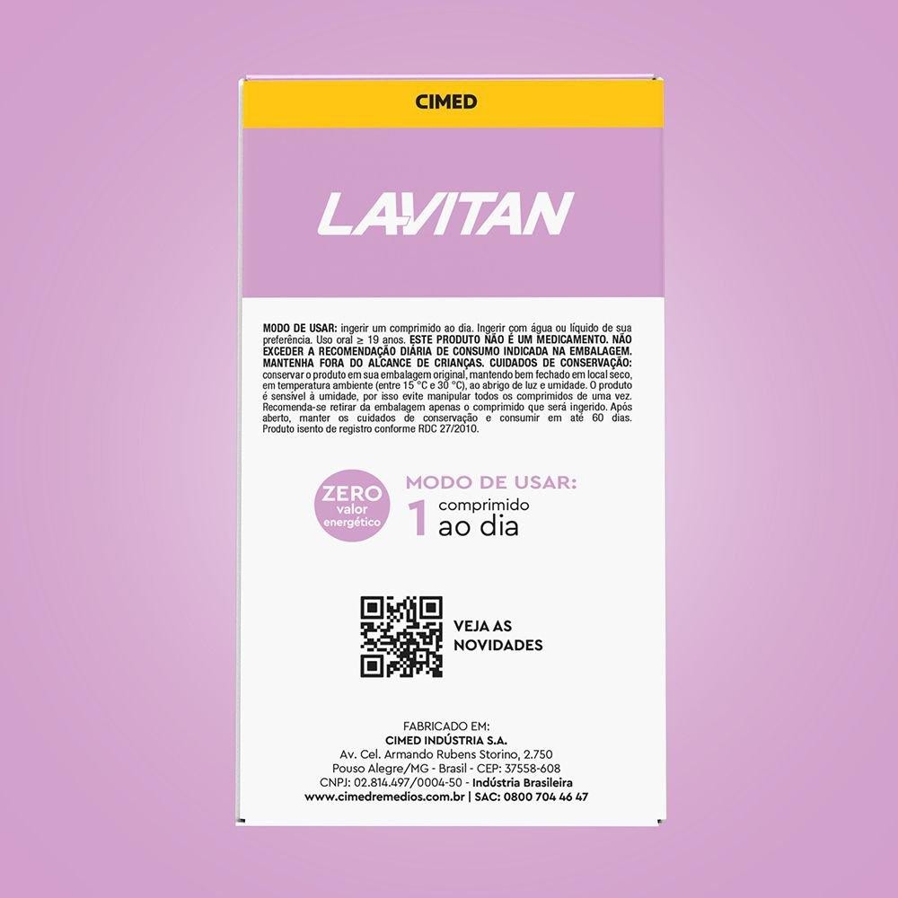 Detalhes do Lavitan 50+ Mulher Com 60 Comprimidos Revestidos