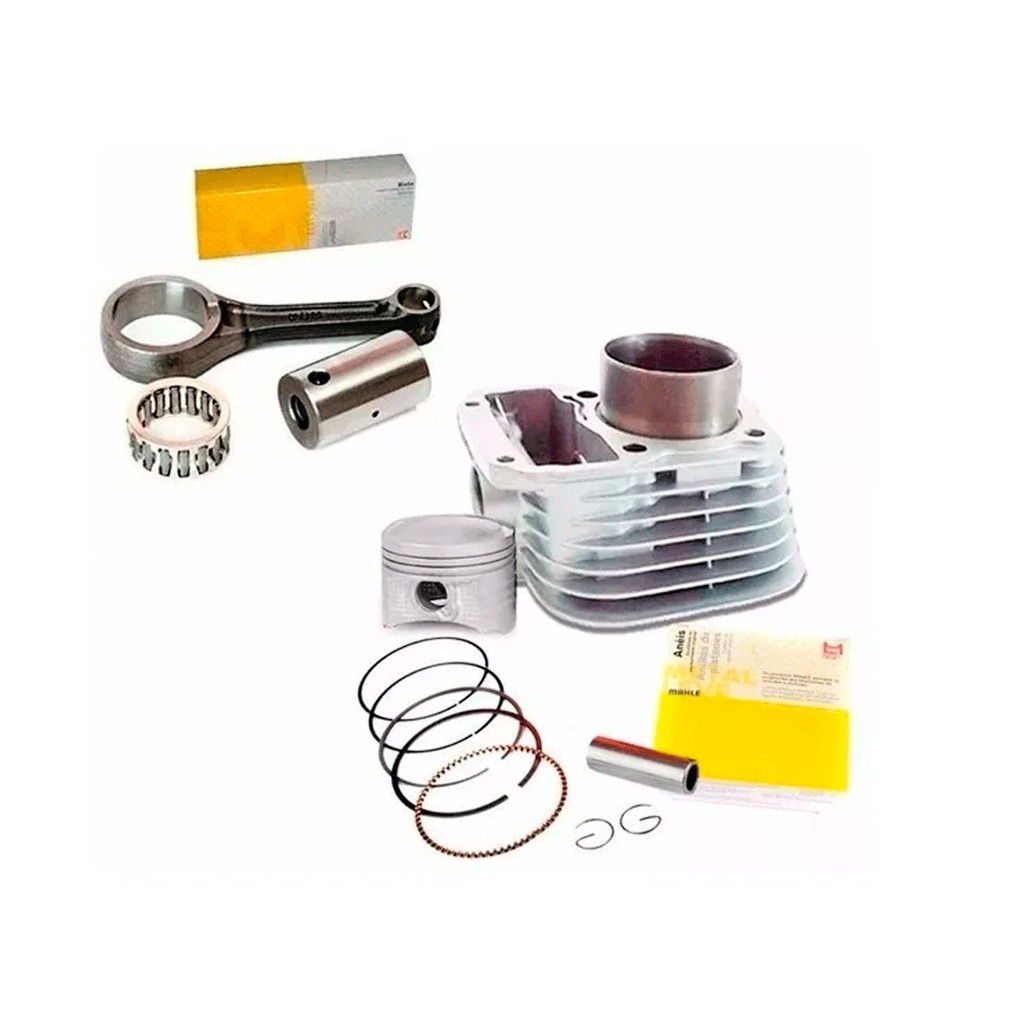 Kit Cilindro Biela Titan Fan 125 02 03 04 06 07 08 METAL LEVE
