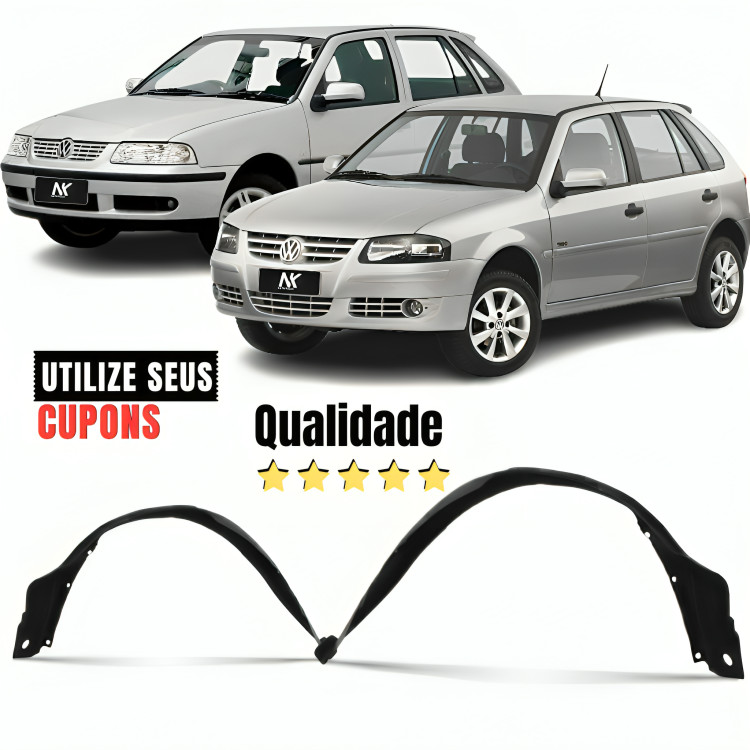 Par/Un Parabarro Dianteiro Gol G3 G4 1999 2000 2001 Á 2008 Novo 1ª Linha Protetor Lama Casca Ovo em Oferta na Shopee