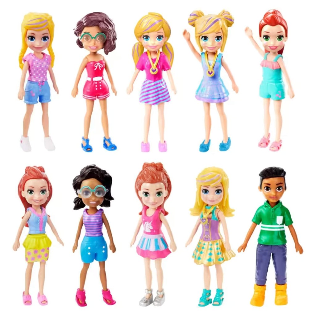Polly Pocket Boneca Básica Surpresa 1 Unidade Sortida Mattel FWY19 - 076665 em Oferta na Shopee