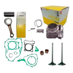 Kit Cilindro Motor Fazer 150 Xtz 150 Crosser Com Biela
