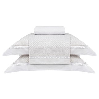 Jogo de Cama Queen Percal 180 Fios Buddemeyer Daves Percalle 100% Algodão Estampado 4 peças em Oferta na Shopee