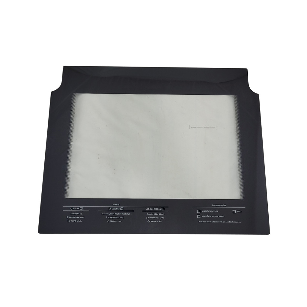 VIDRO INTERNO FORNO ELECTROLUX OE8DX OE8TX OE8MX OE8MB OG8MX OG8DX A07735101 ORIGINAL