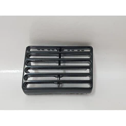 Difusor Ar Sem Aleta Lateral Palio 96 97 98 99 00 A 03 Preto
