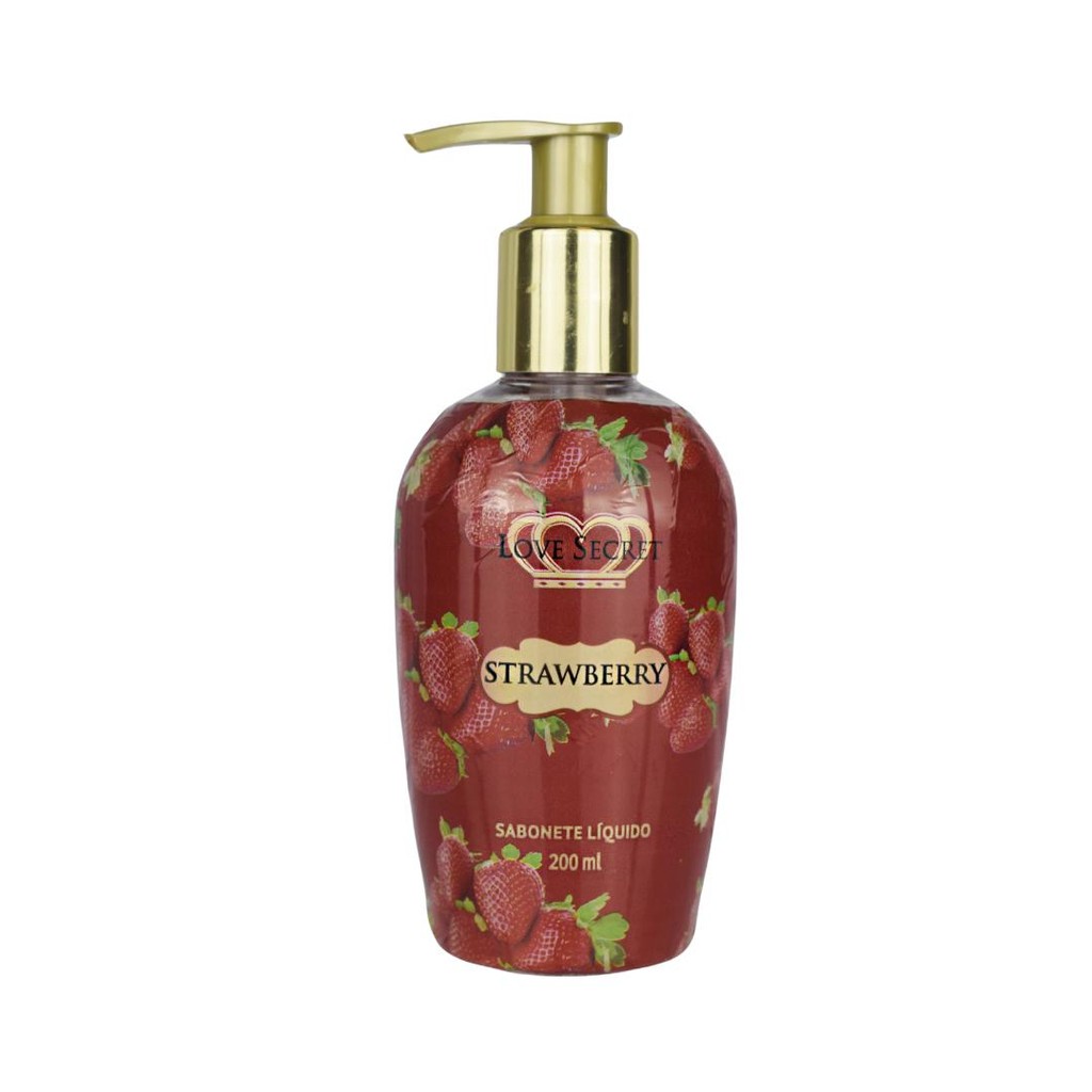 Love Secret Sabonete Líquido Strawberry 200ml