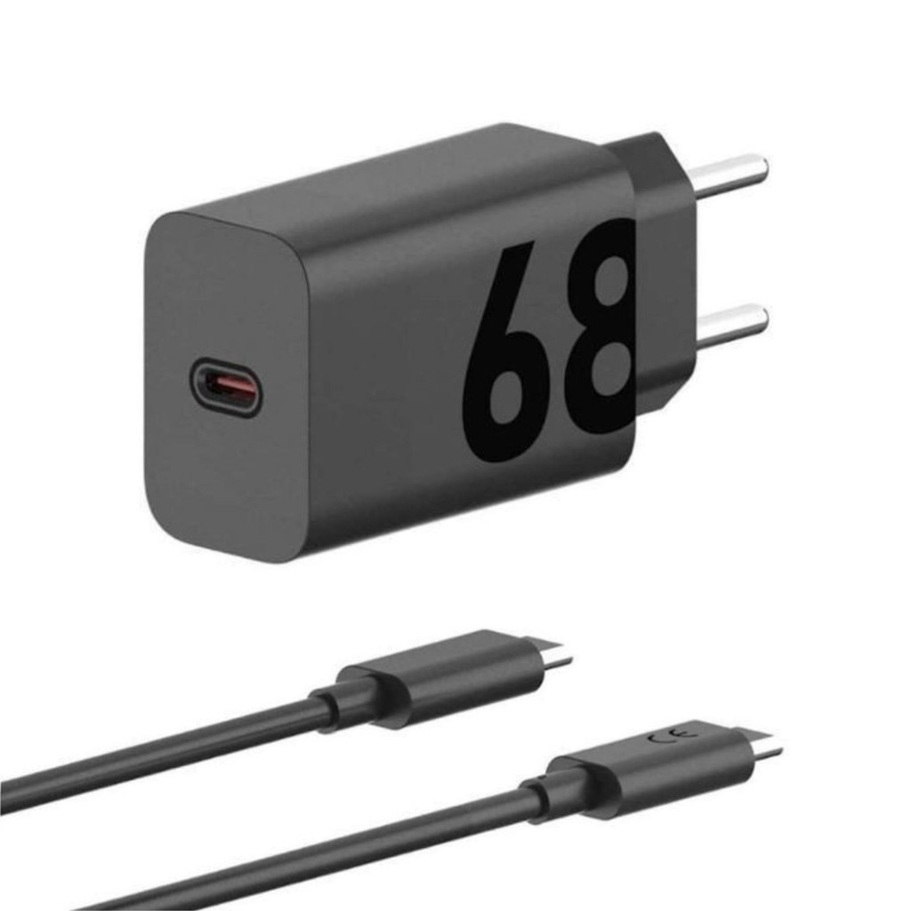 Carregador Turbo 68w Com Type C Tipo C Super Rápido Para Celular