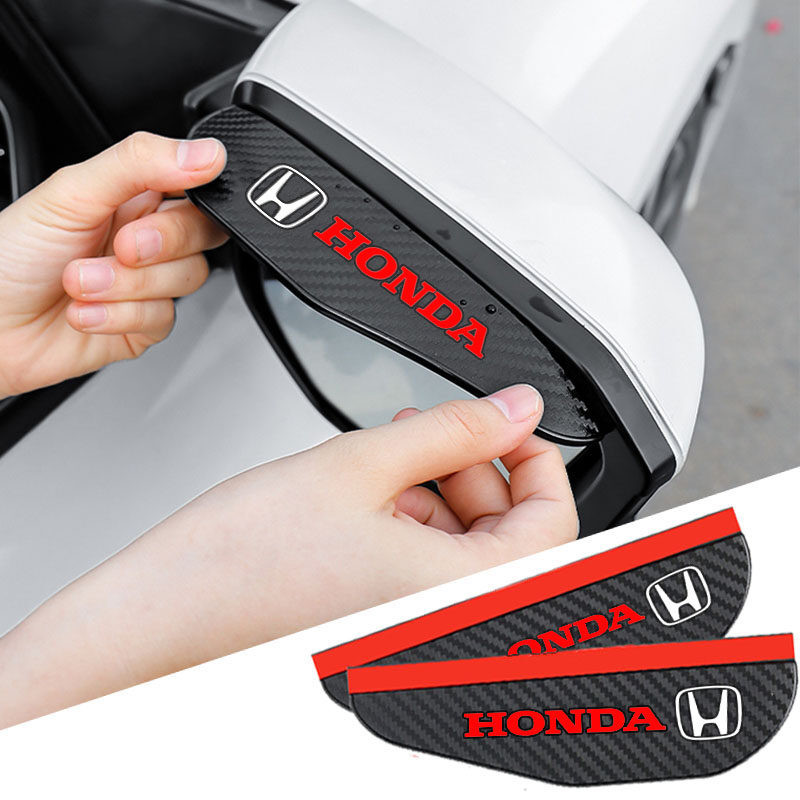 A Capa De Chuva Do Espelho Retrovisor De 2 Unidades É Aplicável Para Honda Accord City Civic HRV CRV Jazz CRZ Fit Acessó em Oferta na Shopee