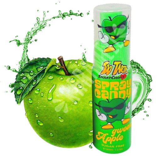Spray Candy  GWEEN APPLE Sugar Free / 30ml - Too Tarts