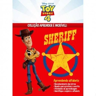 Aprender é Incrível Disney - Pixar - Toy Story 4 Aprendendo o Alfabeto em Oferta na Shopee