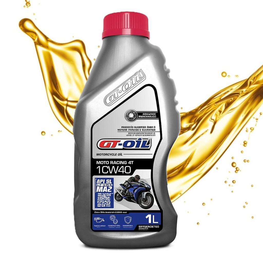Óleo Para Motor Gt Oil 10w40 Semissintético 1 Litro