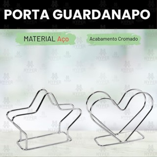 Porta Guardanapo de Aço Alpif em Oferta na Shopee