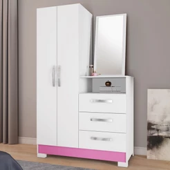 Cômoda Italy 2 Portas 3 Gavetas - Pnr Móveis