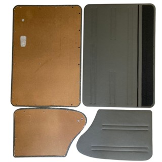 Forro Porta Dianteira Traseira Cinza Fusca 78 até 96 em Oferta na Shopee