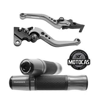 Kit Manete Manopla Com Peso Cbx 250 Twister Gravado A Laser em Oferta na Shopee