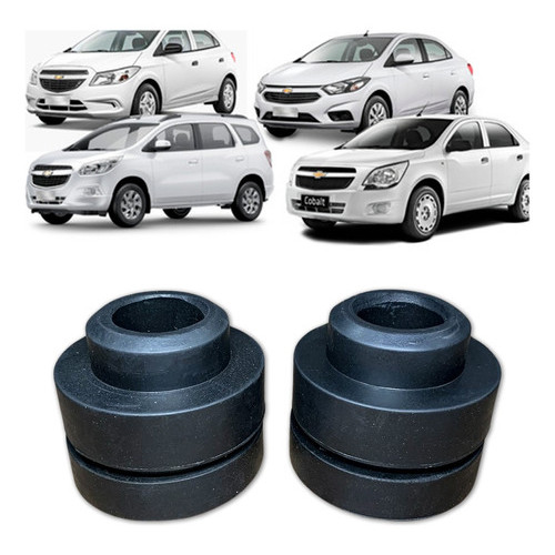 Onix Prisma Cobalt Spin Kit Lift 5cm Traseiro + Complementar