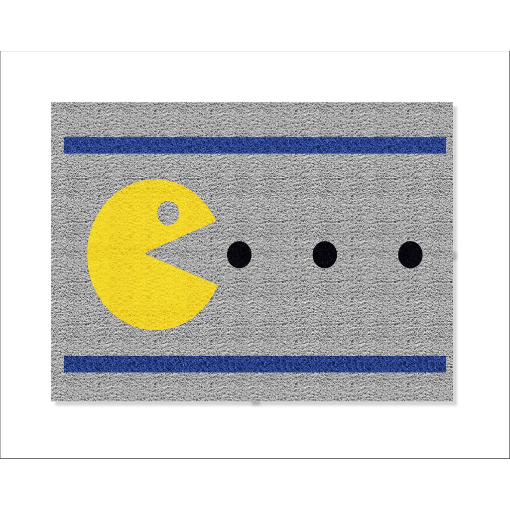 TAPETE CAPACHO DECORATIVO PACMAN