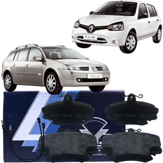 Pastilha De Freio Dianteiro Syl Para Renault Clio E Megane em Oferta na Shopee
