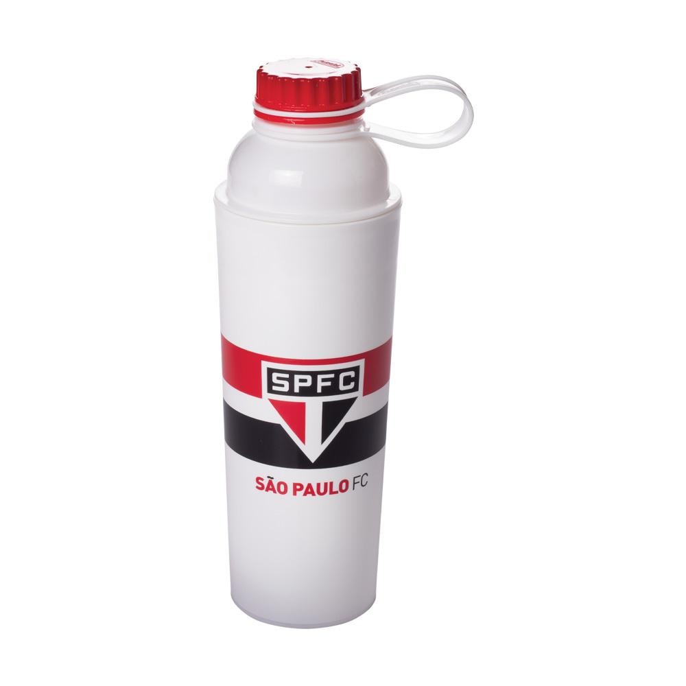 Garrafa Coqueteleira 660mL São Paulo - Oficial Plasutil