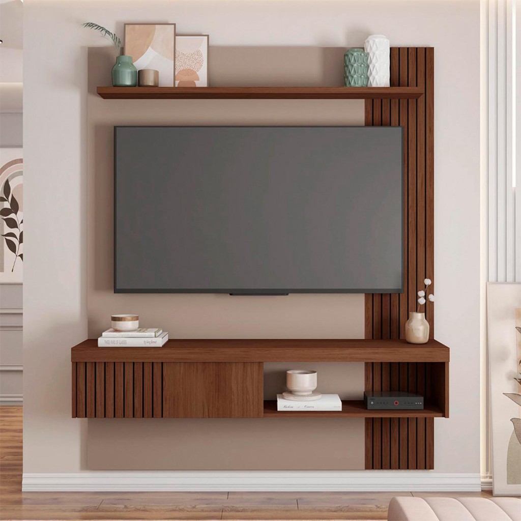 Painel para Tv até 65 Polegadas Jade 1.5 Caemmun em Oferta na Shopee