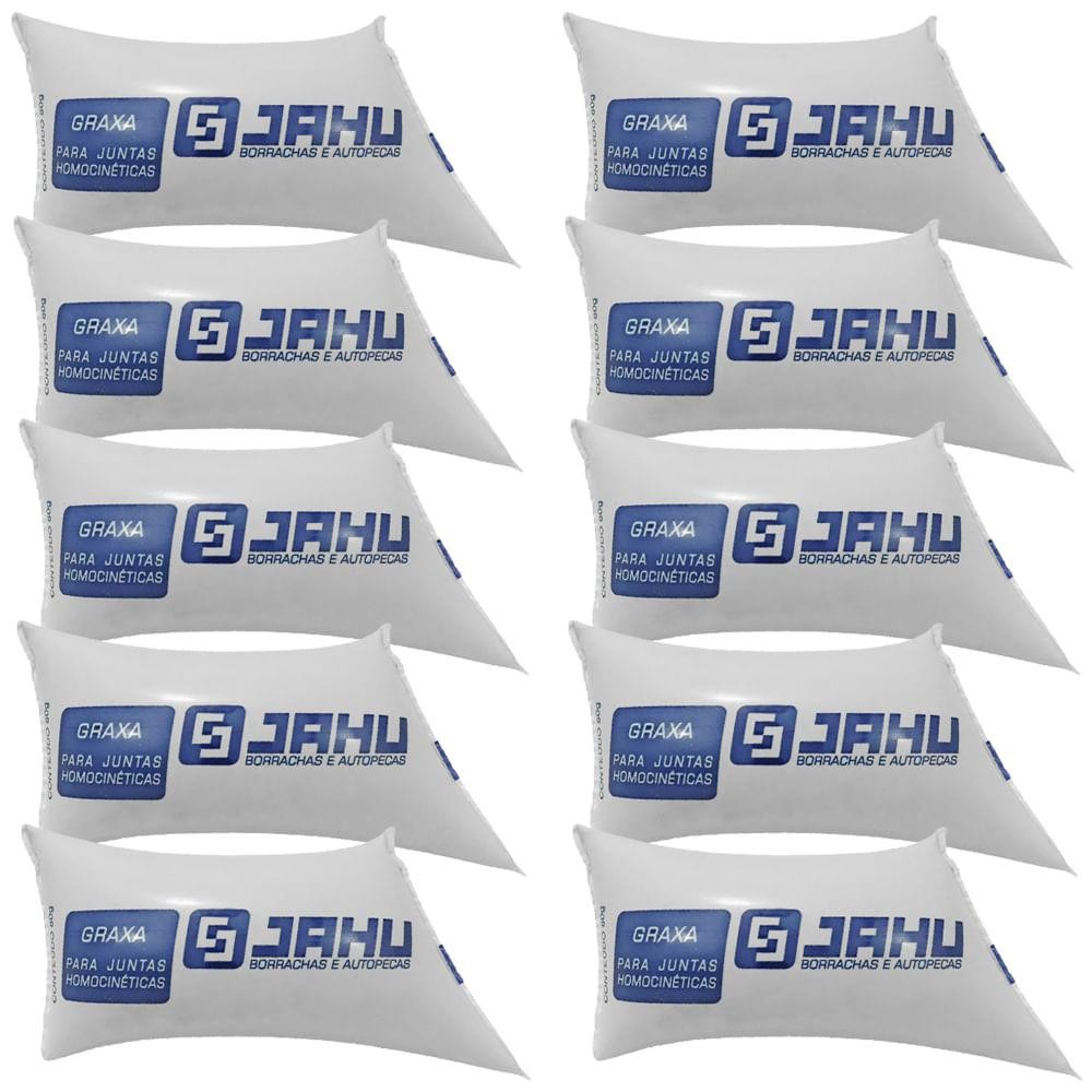 Kit 10 Graxa Grafitada Junta Homocinética Bisnaga 80G Jahu em Oferta na Shopee