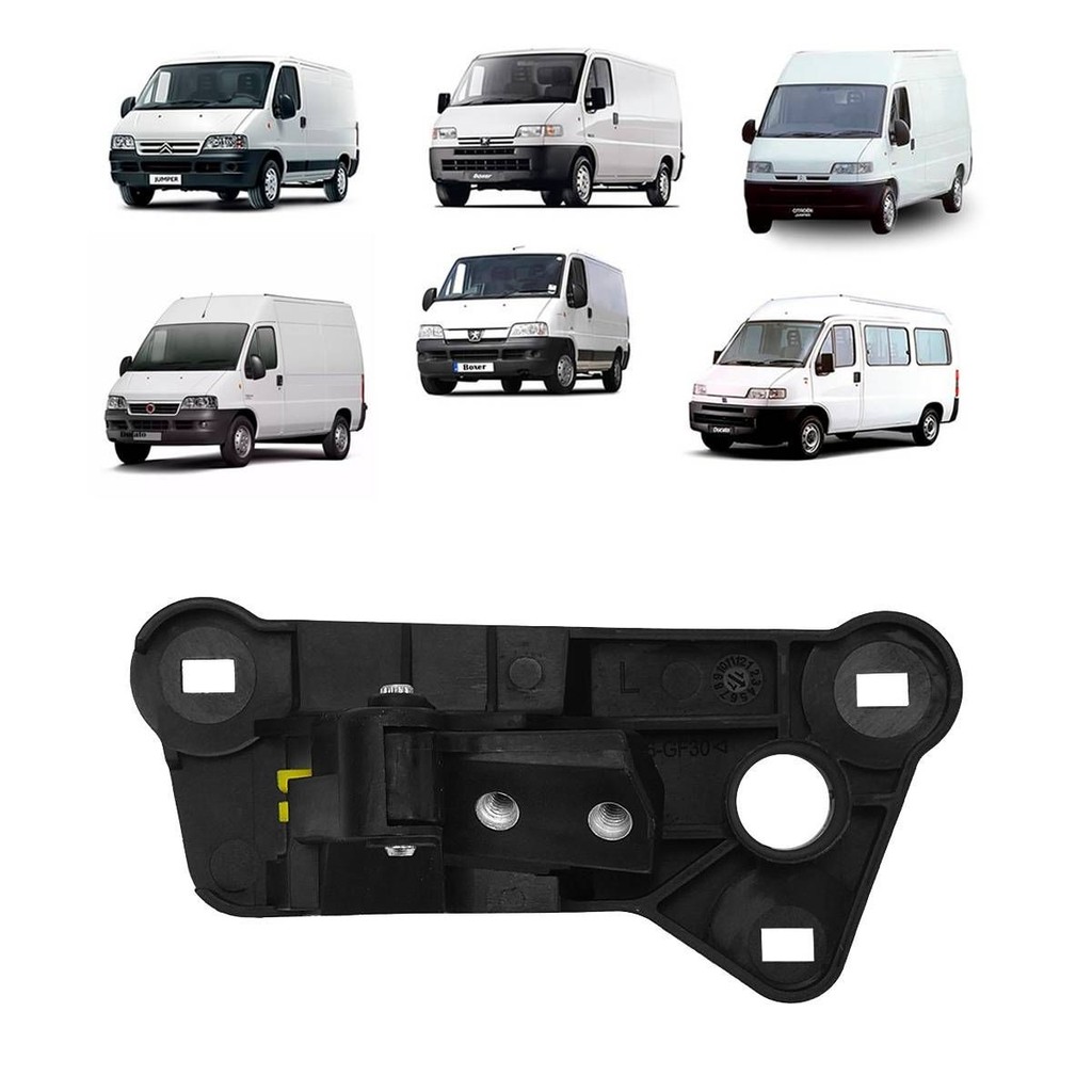 BASE DA MACANETA INTERNA DA PORTA DIANTEIRA DUCATO 1995 A 2017 LADO ESQUERDO - 1340496080