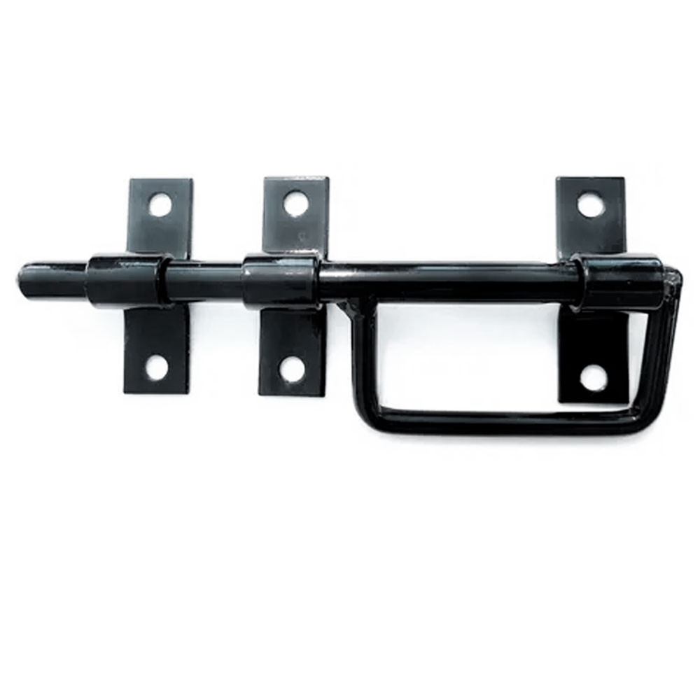 Ferrolho Trinco c/ Alça Forsul Preto N.3 p/ Portão e Porteira - 20 cm