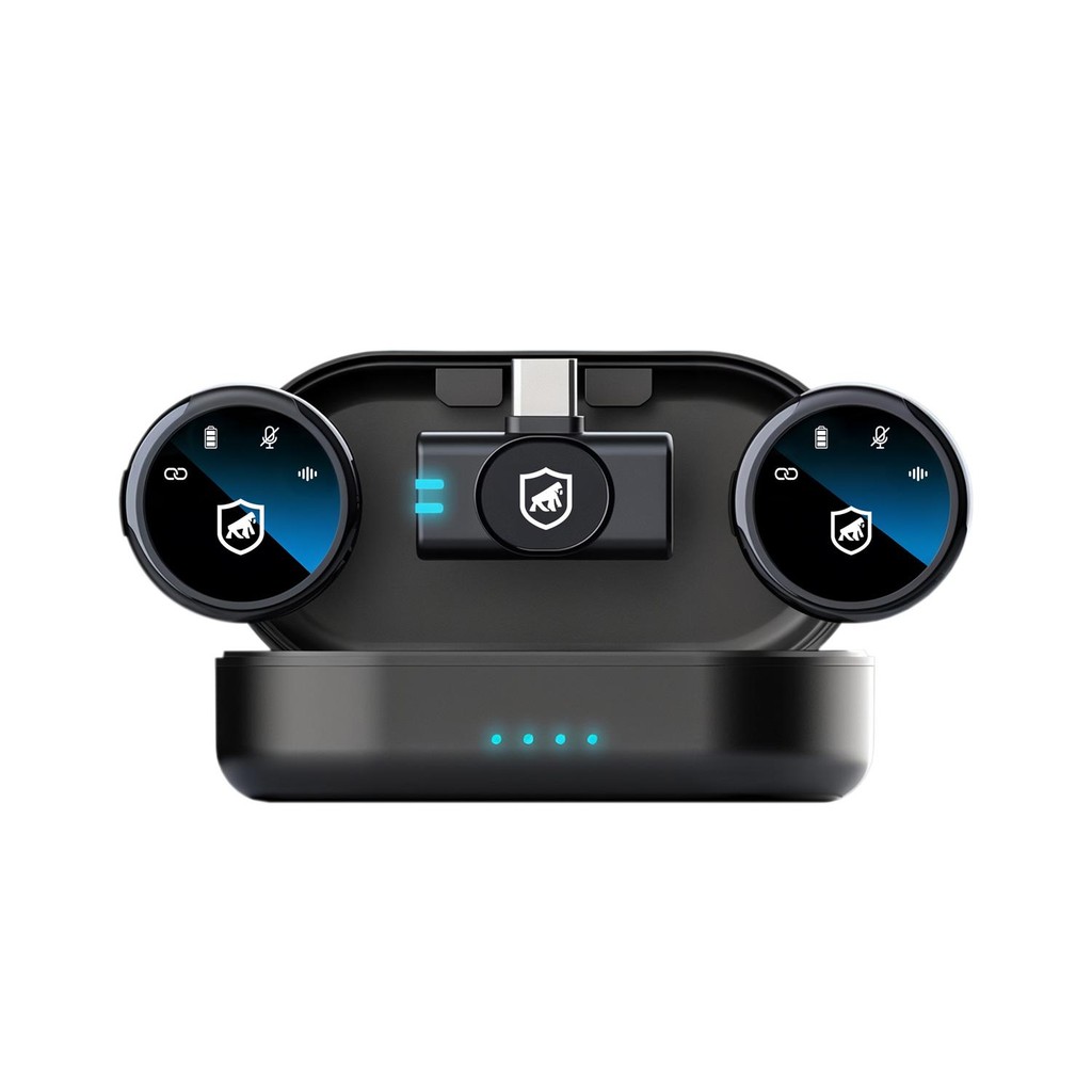 Microfone De Lapela Duplo Magnético Profissional Sem Fio Com Redução De Ruído Certificado Anatel em Oferta na Shopee