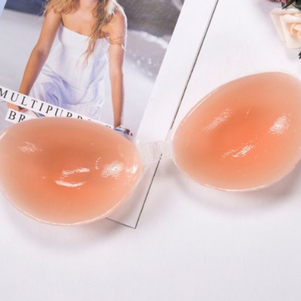 Sutiã Adesivo de Silicone Invisível Aumenta E Levanta Seios em Oferta na Shopee