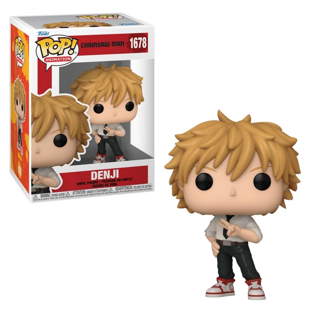 Boneco Funko Pop! Chainsaw Man - Denji - Hobbies & Collections