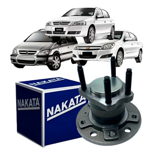 Cubo Roda Dianteiro Nakata C/ Rolamento Astra 1998 A 2012 Vectra 2004 A 2012 em Oferta na Shopee