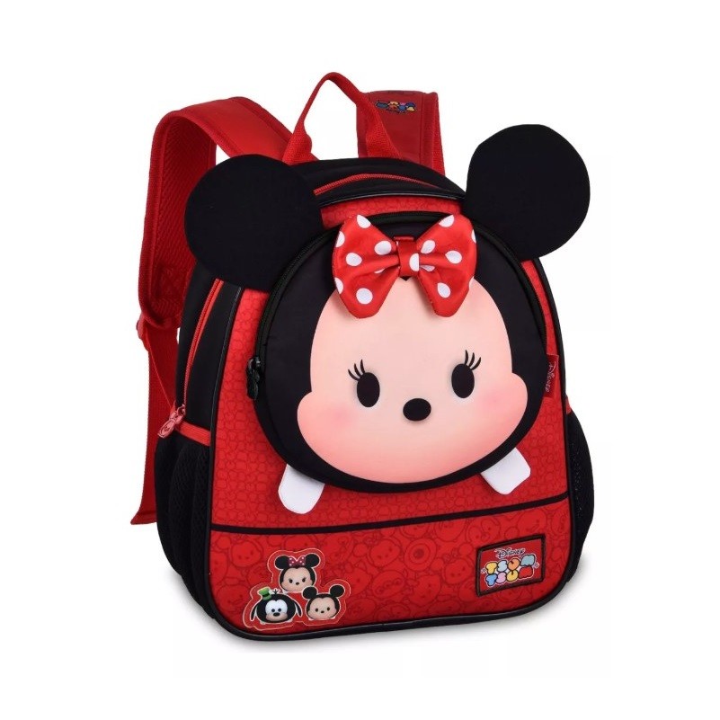 Mochila De Costas Pequena Infantil Minnie Tsum Tsum Disney - Clio