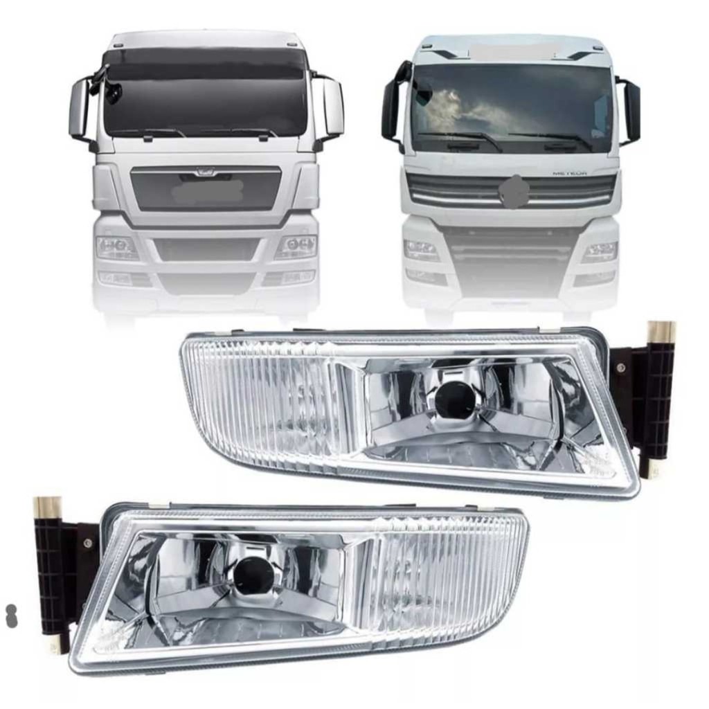 Par Farol Auxiliar Caminhão Man Tgx 2013 Até 2018 E ( Volkswagen Meteor) Lado Direito E Esquerdo