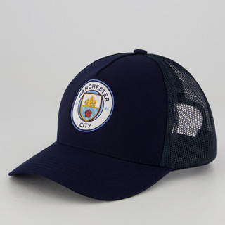 Boné Manchester City Trucker Marinho em Oferta na Shopee