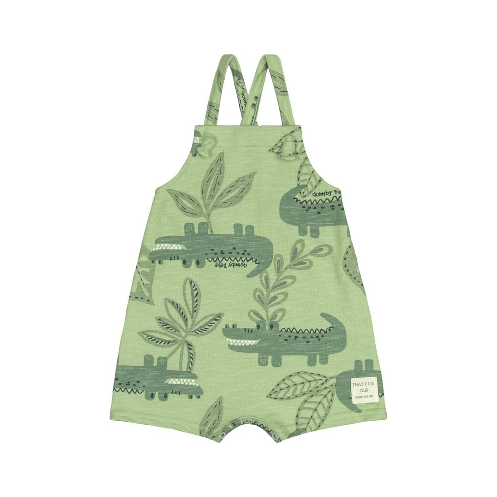 Detalhes do Conjunto com Jardineira e Camiseta para Bebê Menino Quimby