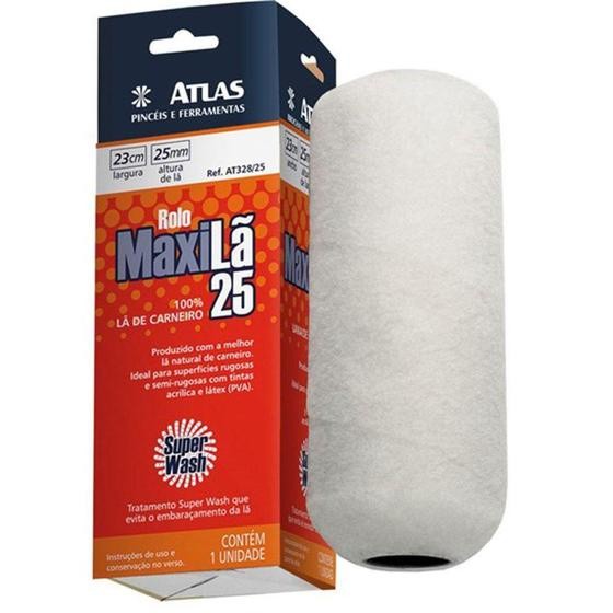 Rolo Lã de Carneiro (Maxilã) - Atlas em Oferta na Shopee