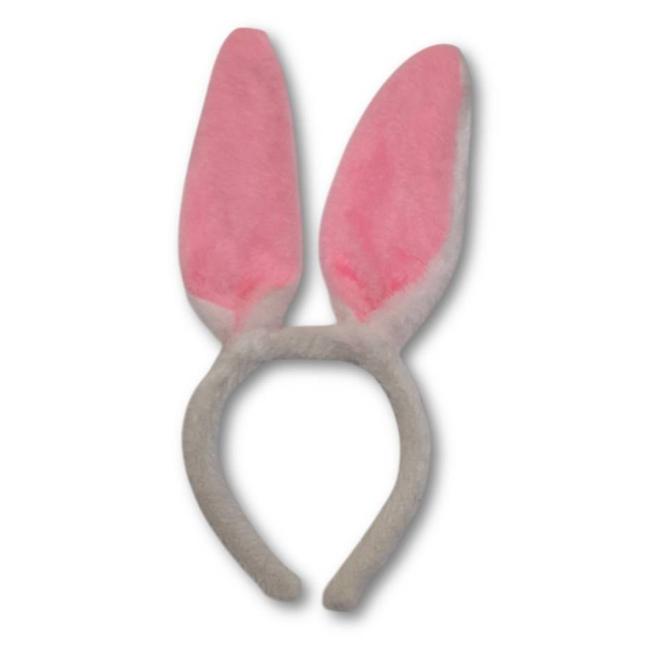 Tiara Arco Orelha de Coelho Pelúcia