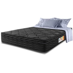Colchão Casal OrtoFirm Black 138x188x28 One Face Espuma D33 Preto