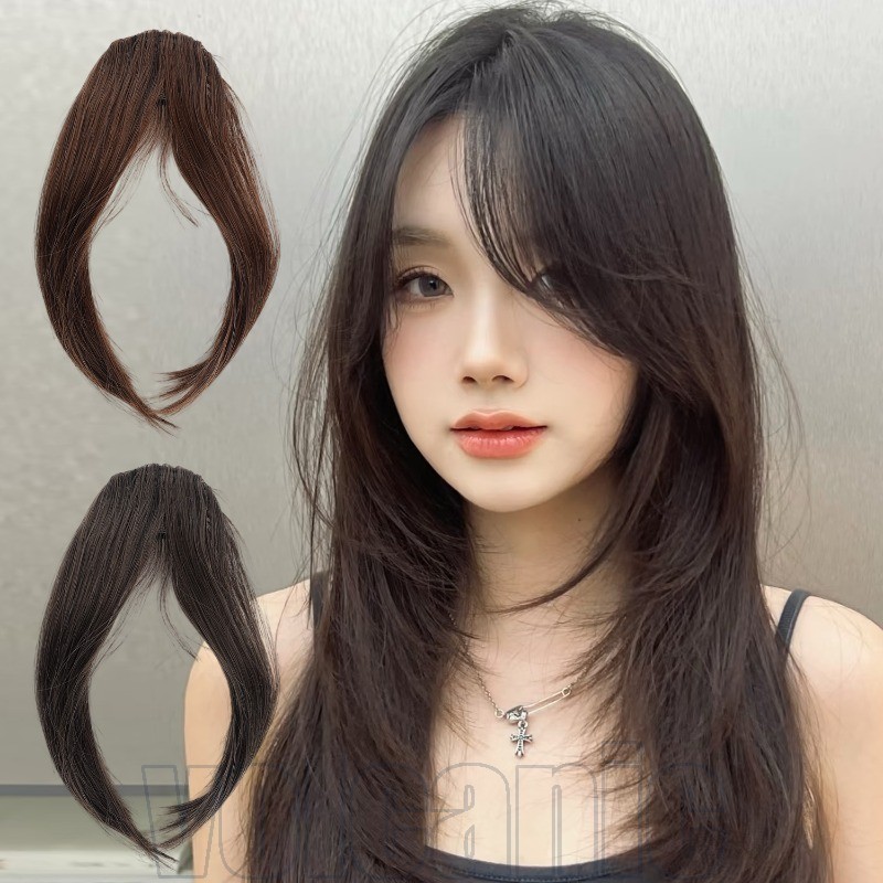 Peruca De Franja De Oito Caracteres-Ferramenta De Modelagem De Cabelo-Peça De Com Clipe Invisível-Falsa Na Testa-Extensã em Oferta na Shopee