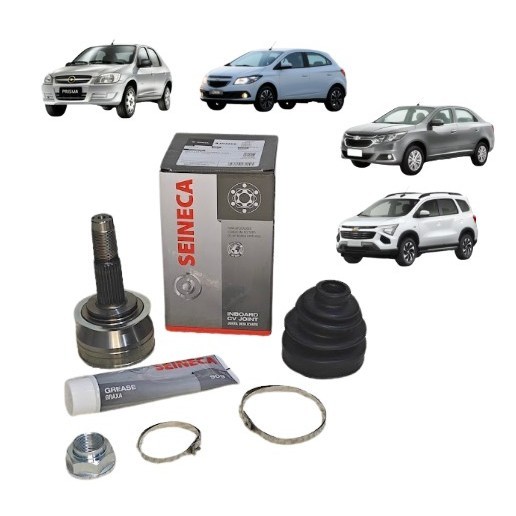 Junta Homocinética Cobalt 1.4 8V Auto Manual 12 até 16 Onix Prisma Spin 1.4 2012 em diante