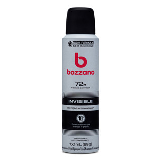 Desodorante Invisible Aerossol Antitranspirante Bozzano 150ml em Oferta na Shopee