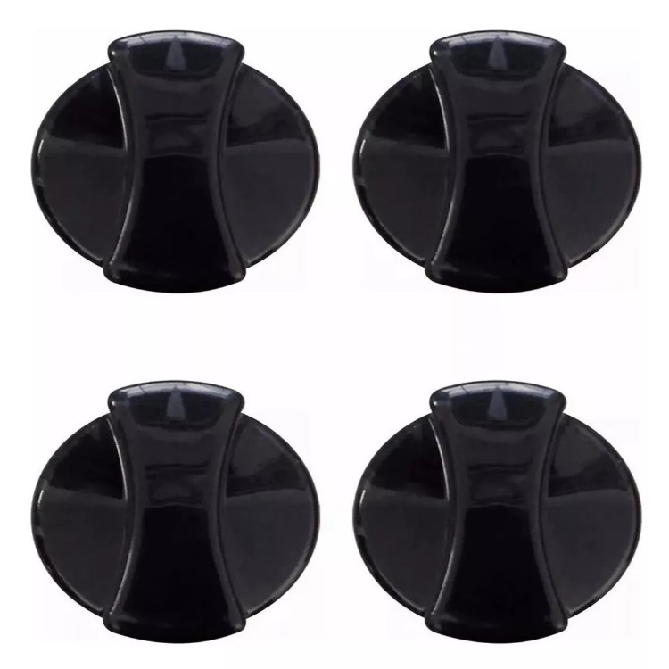 Kit com 4 Botões para Cooktop Fischer Bisotê Original Código 7863