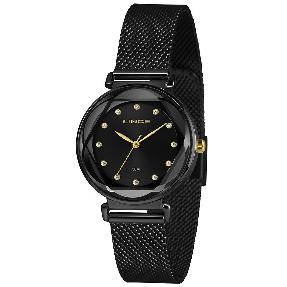 RELÓGIO LINCE FEMININO PRETO LRN4807 P1PX em Oferta na Shopee