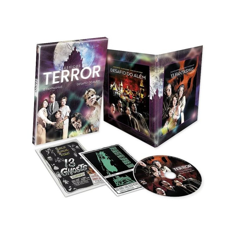 DVD DESAFIO DO ALÉM (1963) 13 FANTASMAS (1960)