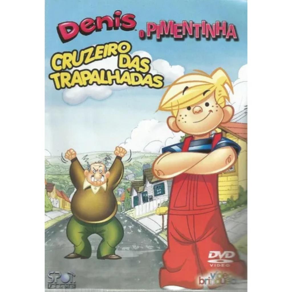 DVD: Denis, o Pimentinha - Cruzeiro das Trapalhadas (Novo, Lacrado)