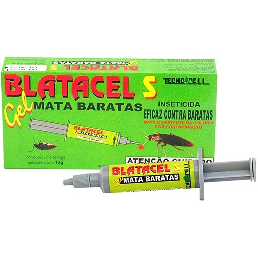 Inseticida para Baratas Blatacel 10gr - Tecnocell em Oferta na Shopee