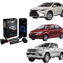 Módulo Variador de Avanço de Aceleração compat. c/ Hilux, Corolla, Prius, RX Tury-FAST_MAX_5.0A
