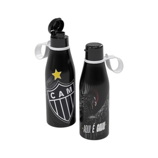Garrafa De Plástico 530ml Atlético Mineiro Oficial Plasutil em Oferta na Shopee